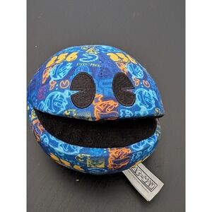 Pac-Man Game Level 256 Sticker Bomb 7" Plush Doll 2022 Bandai‎ Namco Toy Factory
